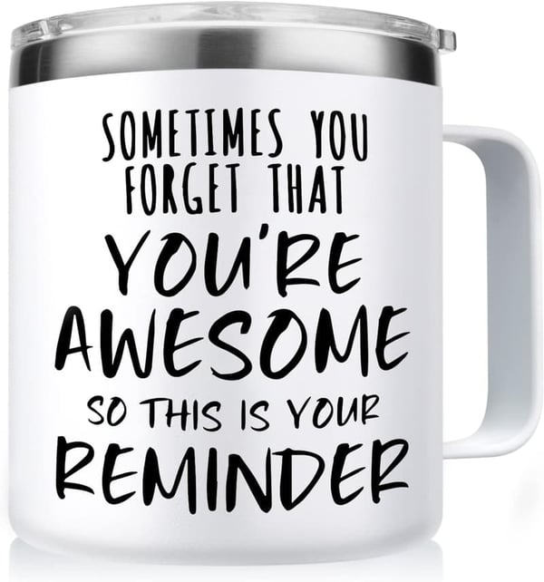 Inspirational Thank You Gift for Women - White