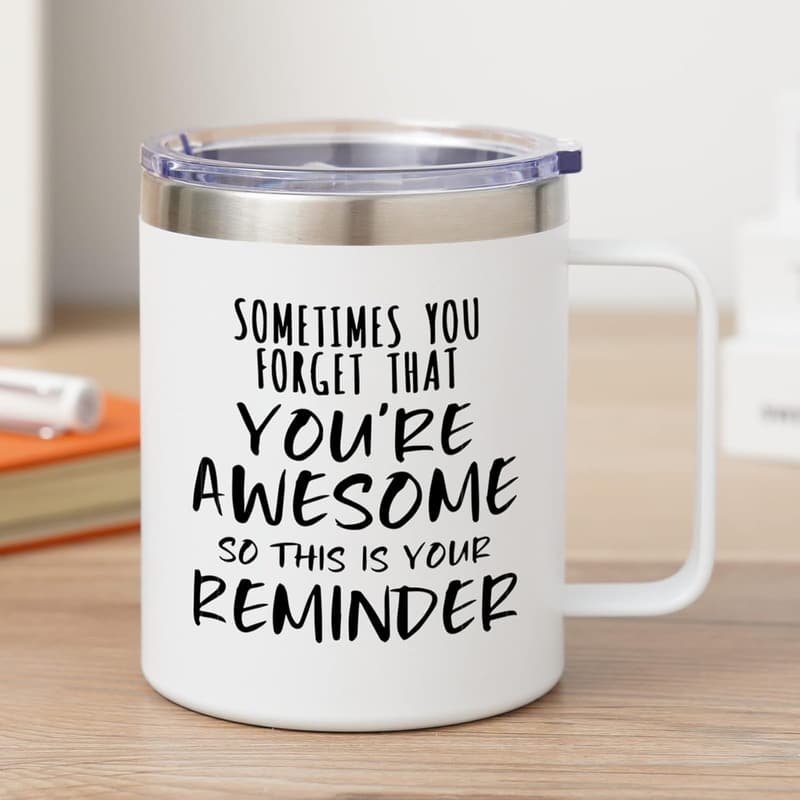 Inspirational Thank You Gift for Women - White