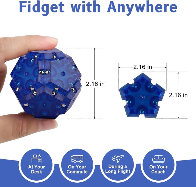 Fidget Toy Set for Adults - 12-Piece Stocking Stuffer