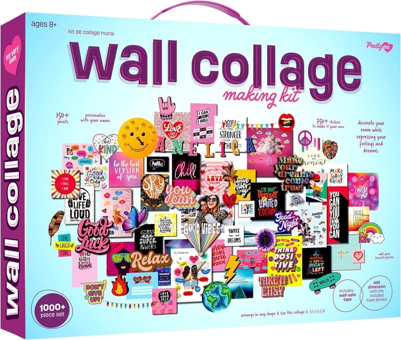 Teenage Girls' Wall Collage Kit - Creative Birthday Gift