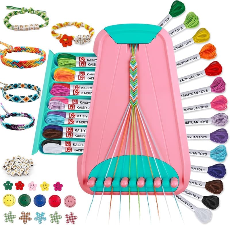 Friendship Bracelet Making Kit for Kids Ages 8-12