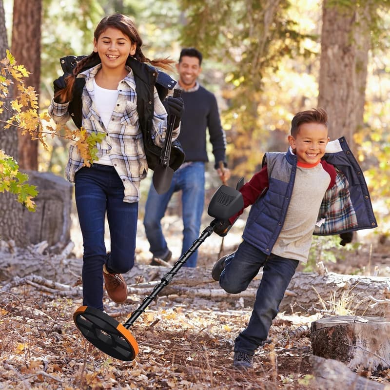 Waterproof Metal Detector for Kids & Adults, 8