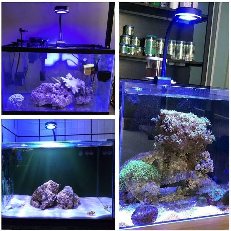 Coral Reef LED Fish Tank Light - 18W for Saltwater Aquariums