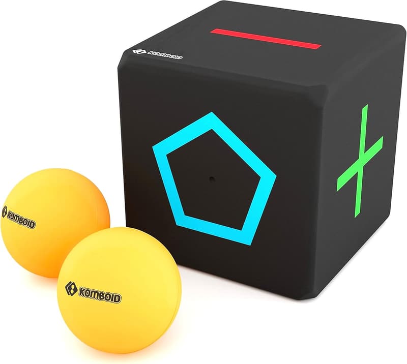 Ball Bouncing Skill Game for Ages 12+, Includes 1 Cube & 2 Balls