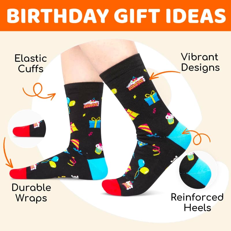 13th Birthday Gift Socks for Teens
