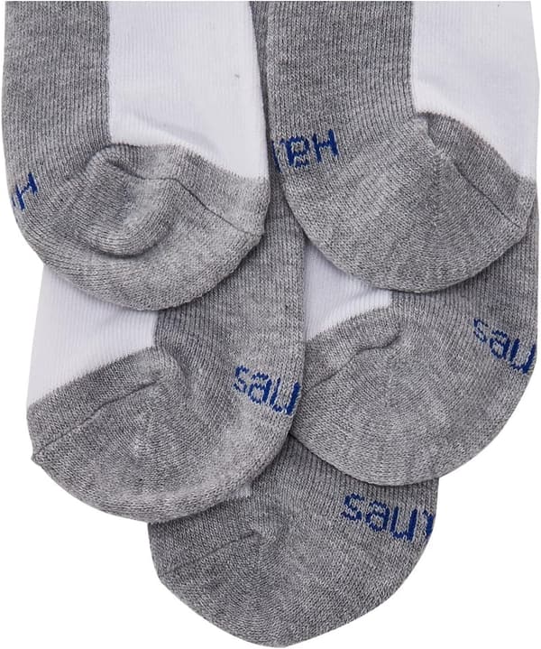 Hanes Boys' 12-Pack Double Tough Cushioned Ankle Socks