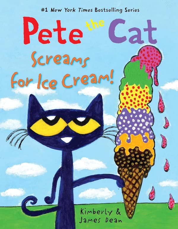 Pete the Cat: Ice Cream Adventure Book