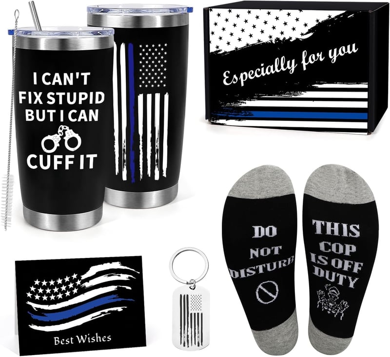 Police Officer Graduation Gift - Funny 20 oz Tumbler
