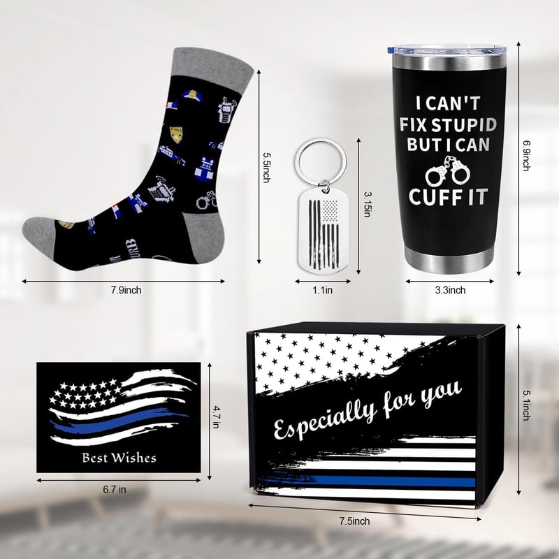 Police Officer Graduation Gift - Funny 20 oz Tumbler