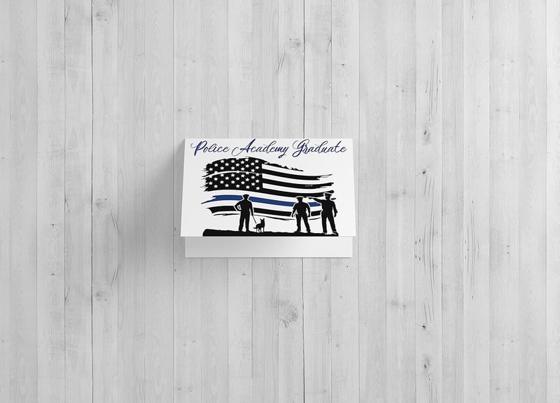 Graduation Card for Fire, Police & Law School Graduates