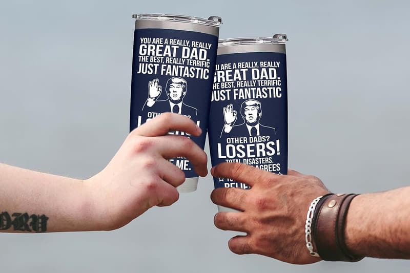 Funny Navy Insulated Stainless Steel Tumbler for Dad