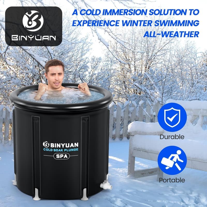 Portable 99 Gal Cold Plunge Tub for Athletes' Recovery