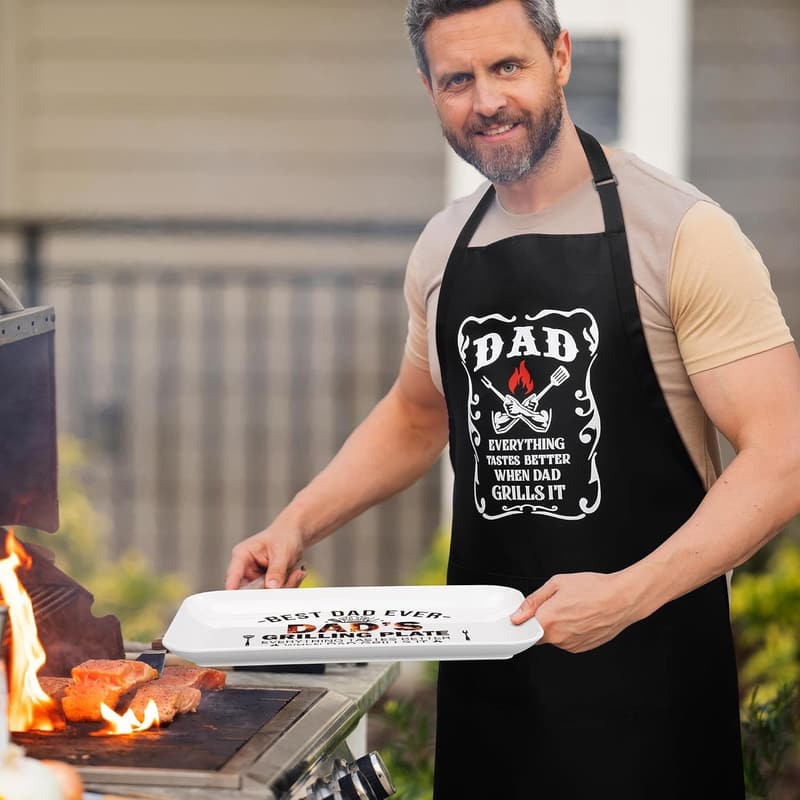 Funny BBQ Tray for Dad - Unique Father's Day Gift Idea