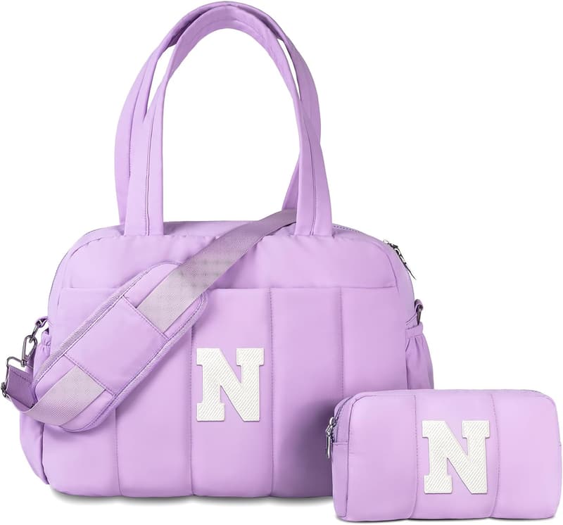 Personalized Monogram Duffel Bag for Teen Girls