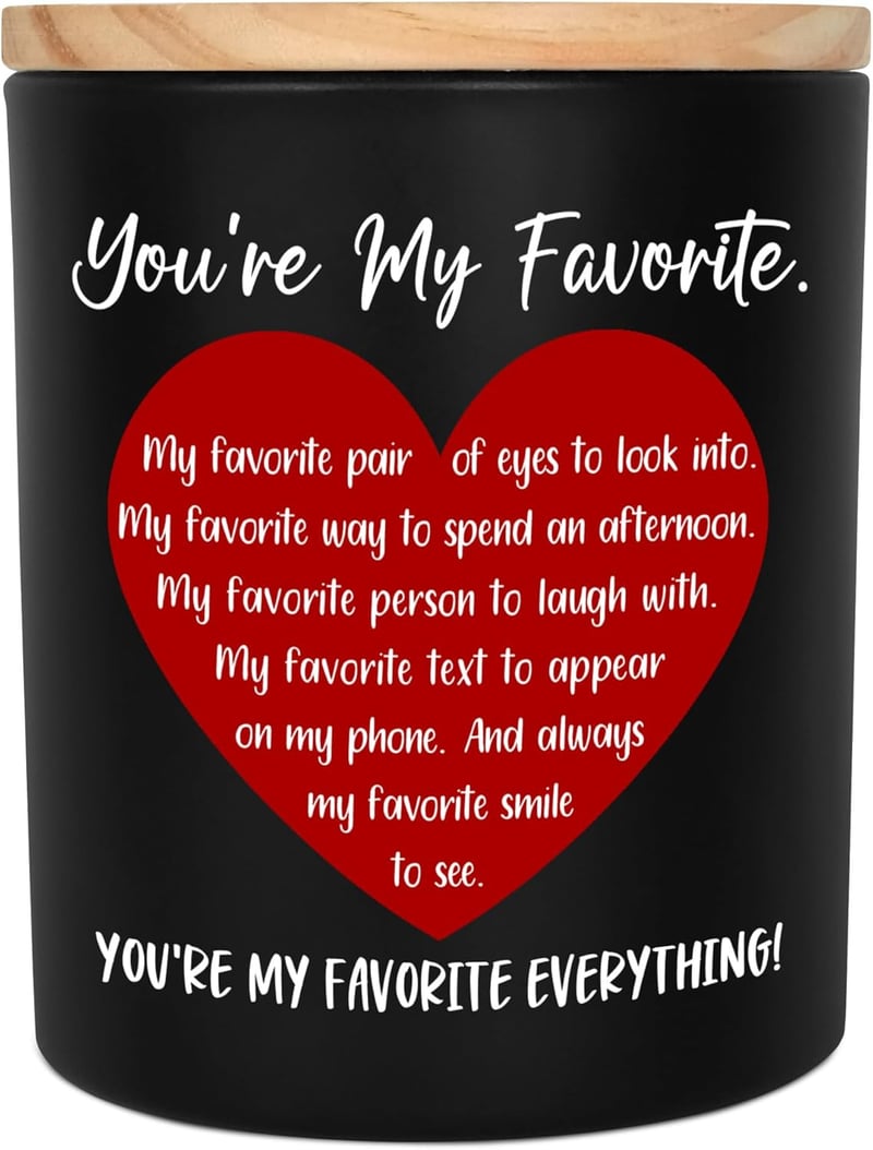 Wedding Anniversary Candle - Vanilla Lavender, 10 oz, Gifts for Couples