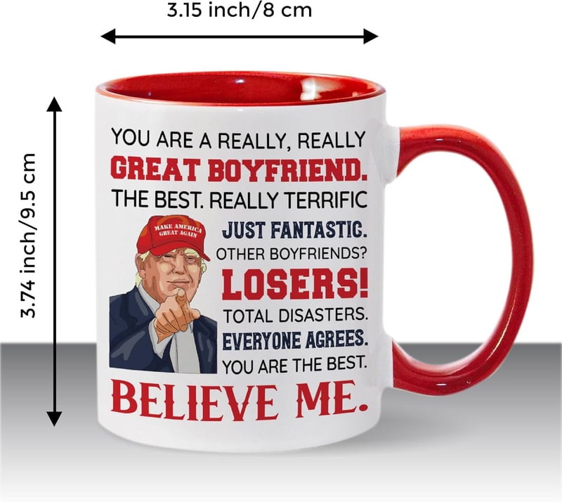 Boyfriend Mug 11oz - Perfect Gift for Anniversaries & Birthdays