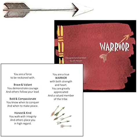 Warrior Mini Appreciation Cards & Arrow Gifts for Staff (90 pcs)