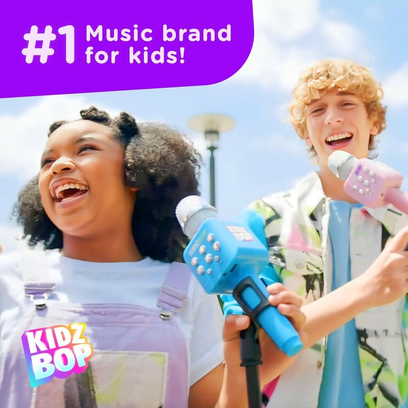 Kidz Bop Karaoke Microphone | Fun Toy for Kids Ages 2-8