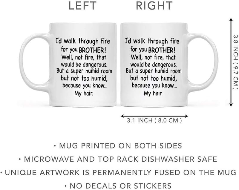 Funny Brother Coffee Mug - 