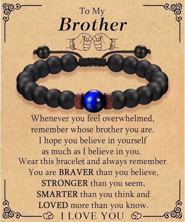 Men's Bracelet with Sentimental Card - Perfect Gift for Any Occasion