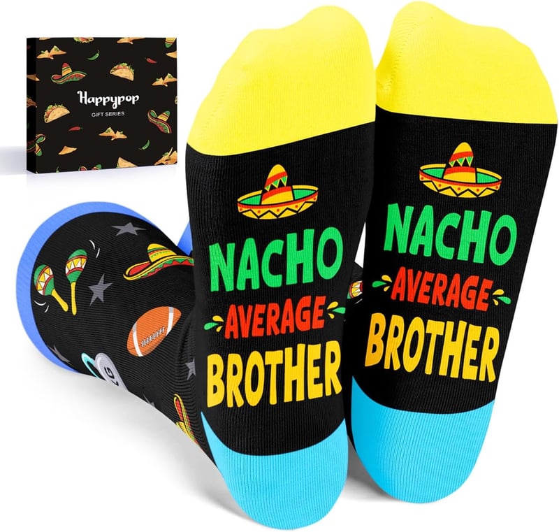 Humorous Socks for Men - Fun Gift for Family Members