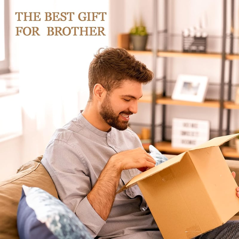 Unique Birthday Gifts: Men's PU Leather Valet Tray & Keychain
