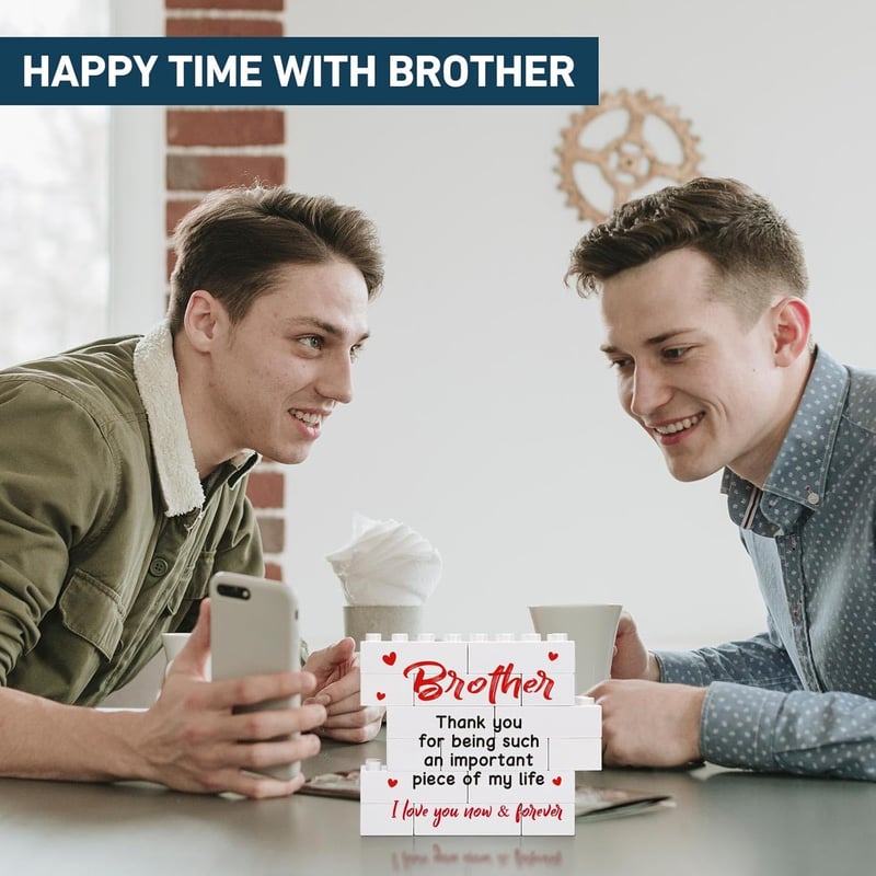 Brother Desk Plaque - Funny Father's Day Gift