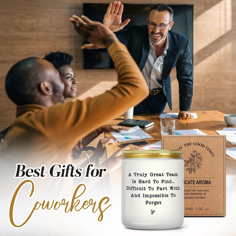 Farewell Lavender Scented Candle for Coworkers