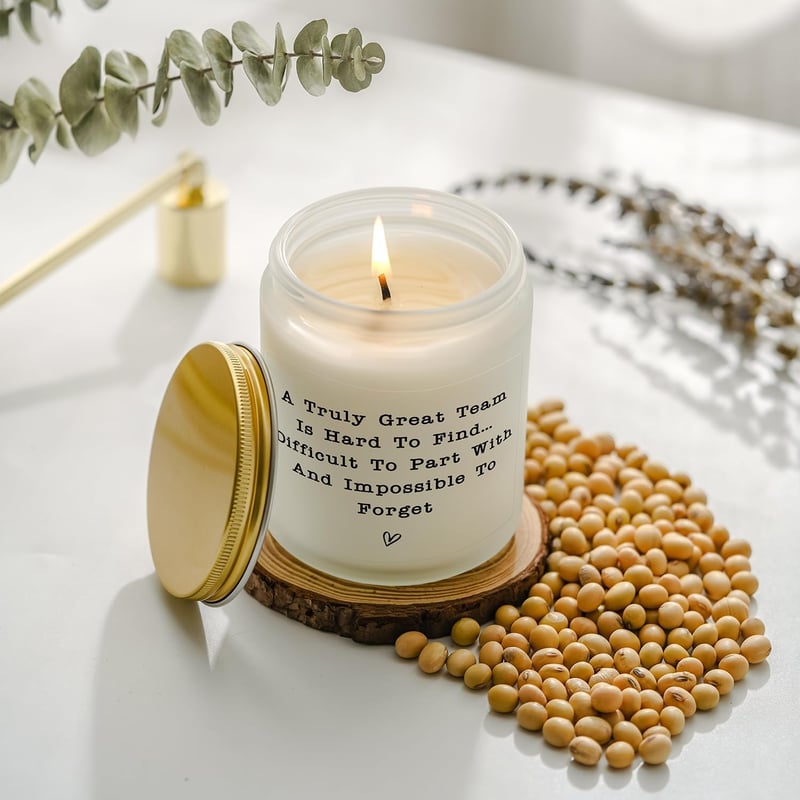 Farewell Lavender Scented Candle for Coworkers