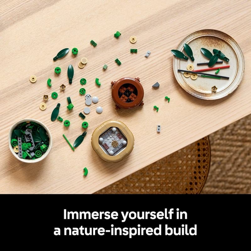 LEGO Botanicals Lucky Bamboo Building Set for Indoor Décor