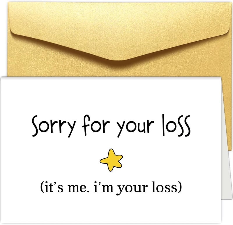 Humorous Farewell Card for Coworkers and Friends