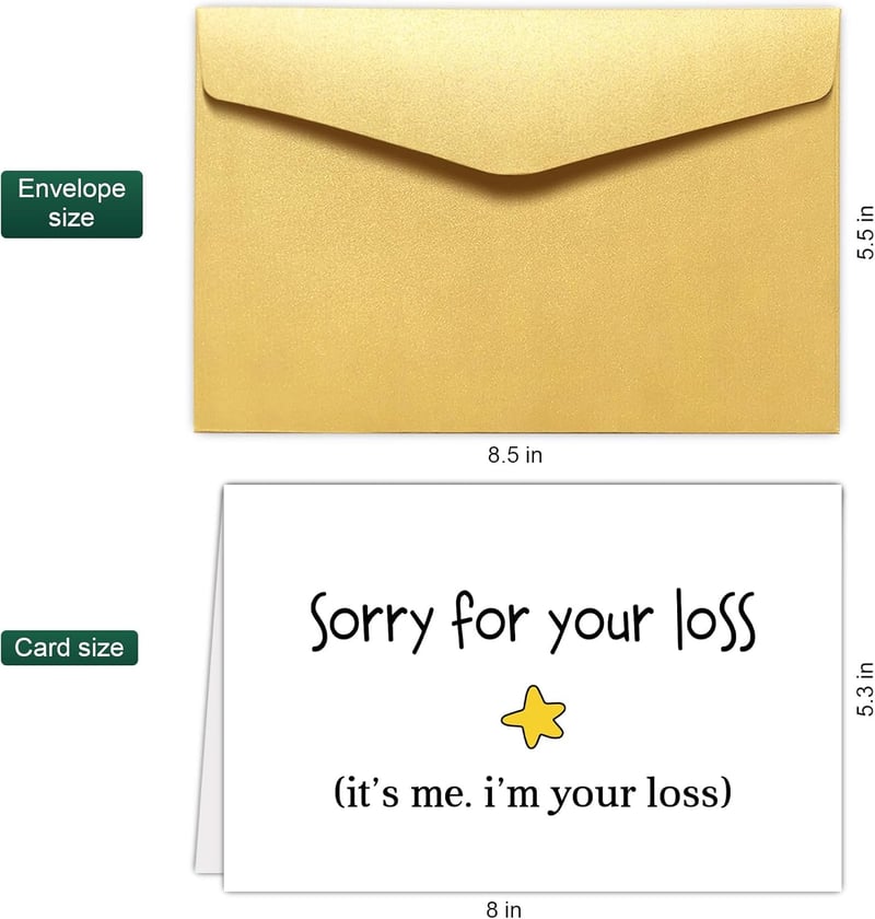 Humorous Farewell Card for Coworkers and Friends