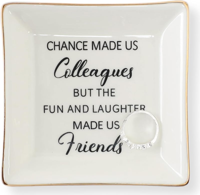 Ceramic Jewelry Ring Dish for Mom and Friends