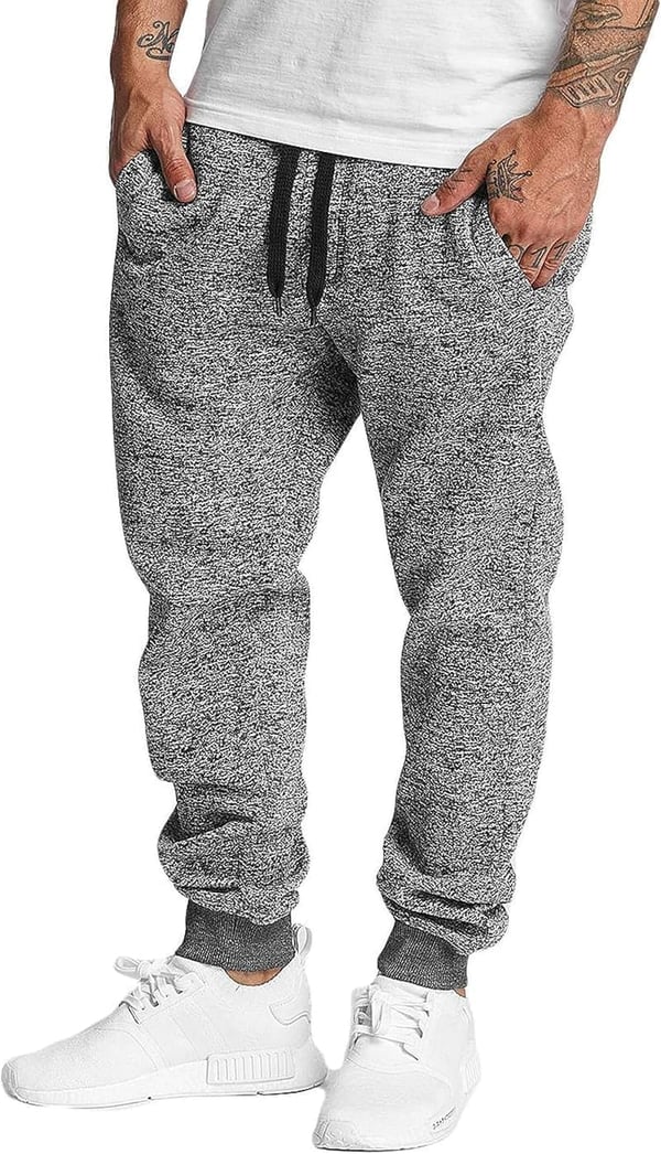 Southpole Men's Marled Fleece Sweatpants - Big & Tall Sizes