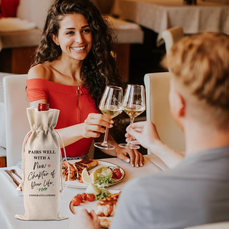 Farewell Gifts for Women: New Beginning Wine Bag
