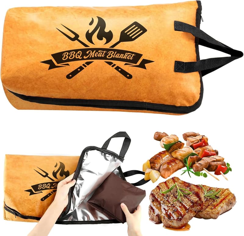Father's Day BBQ Blanket for Resting Meat - 22in Wide Mouth