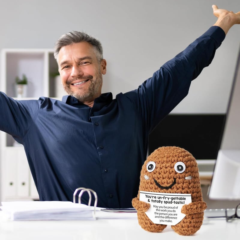 Retirement Gift: Crochet Doll for Colleague Appreciation