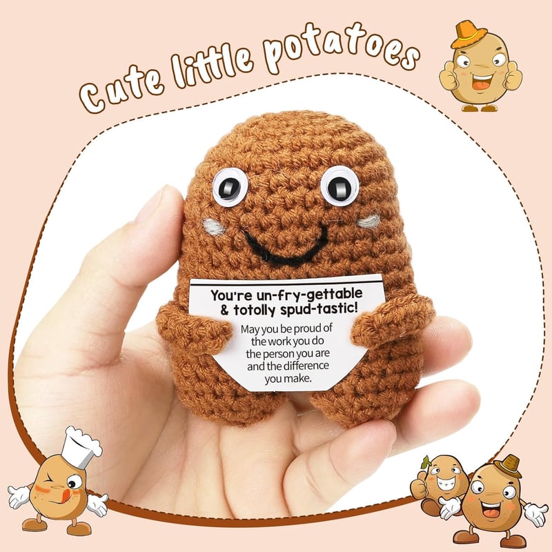 Retirement Gift: Crochet Doll for Colleague Appreciation