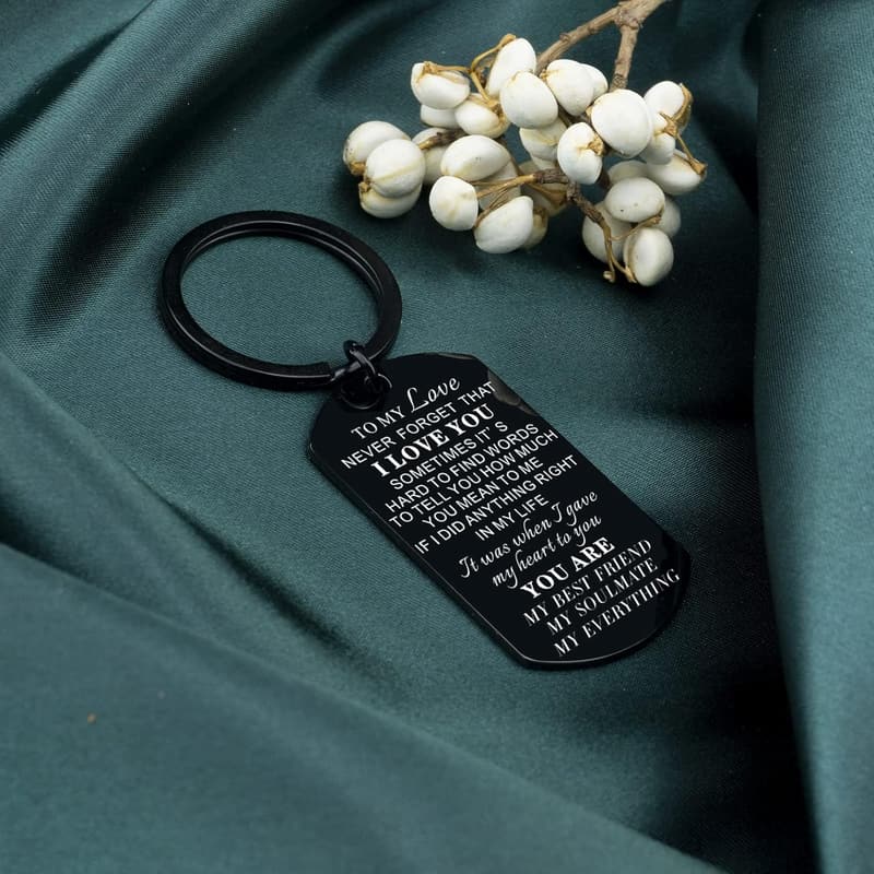 Valentine's Day Keychain Gift for Couples