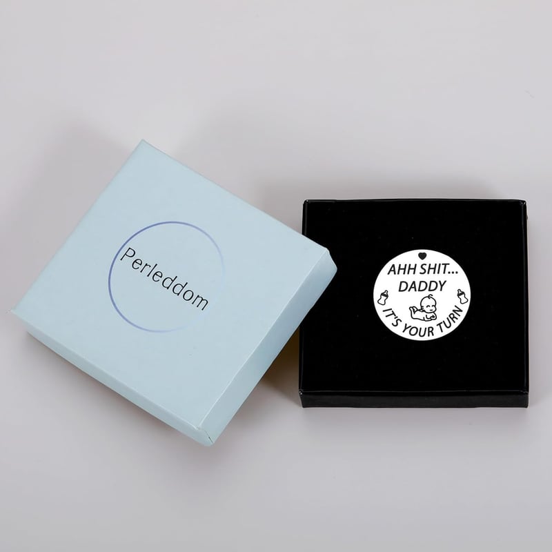 New Parents Decision Coin Gift for First-Time Mom and Dad