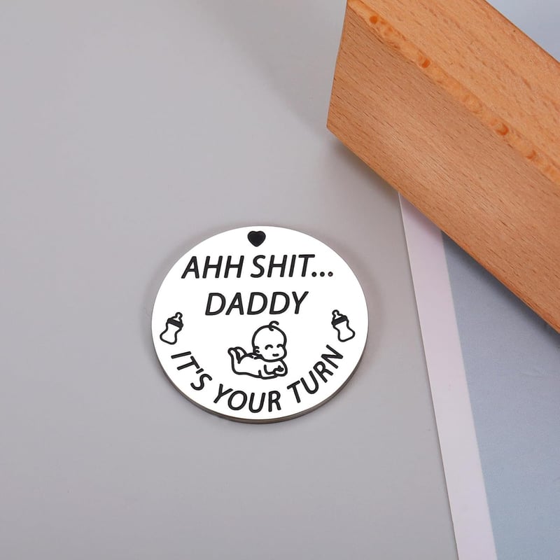 New Parents Decision Coin Gift for First-Time Mom and Dad