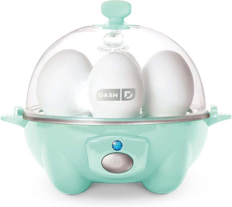 DASH Aqua Electric Egg Cooker - 6 Capacity with Auto Shut Off