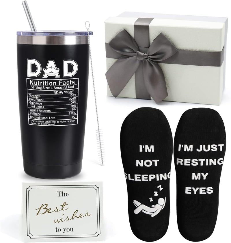 Father's Day 20 oz Insulated Tumbler Gift for Dad