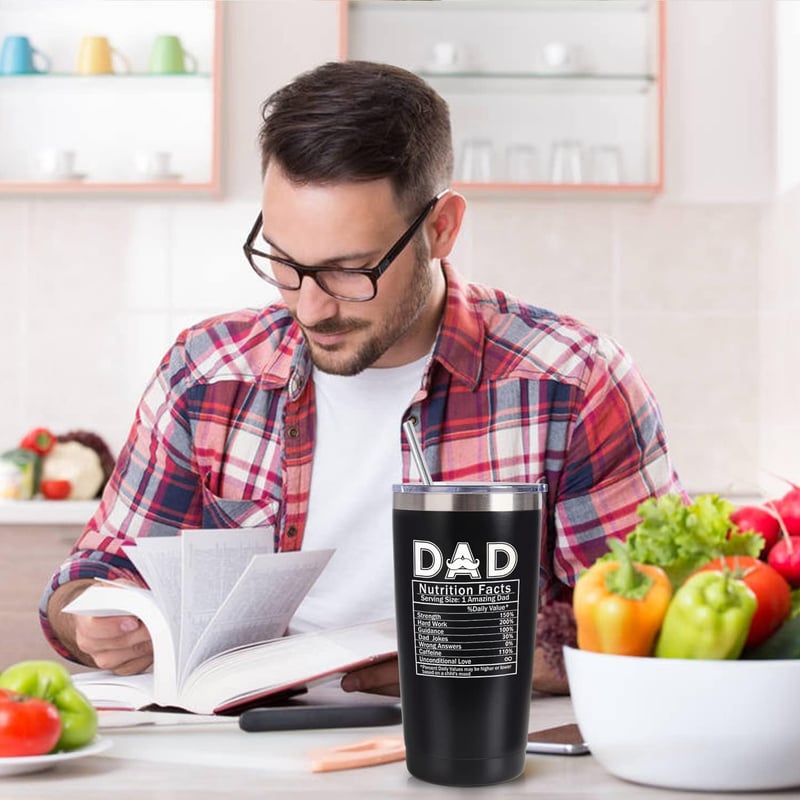 Father's Day 20 oz Insulated Tumbler Gift for Dad