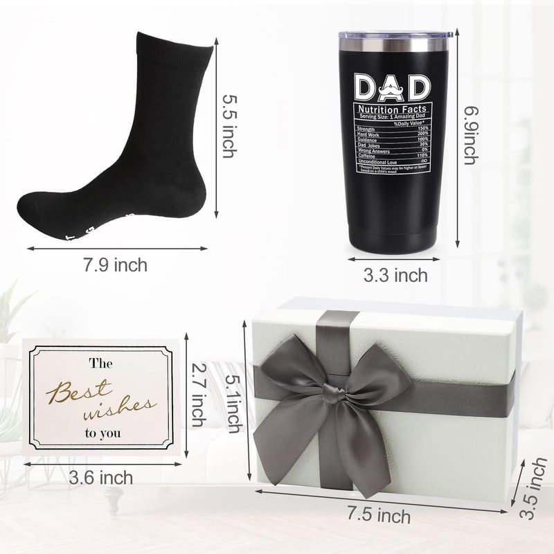 Father's Day 20 oz Insulated Tumbler Gift for Dad