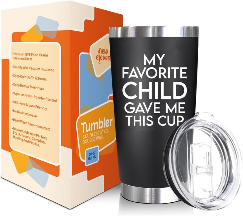 Father's Day 20 oz Tumbler - Gift for Dad
