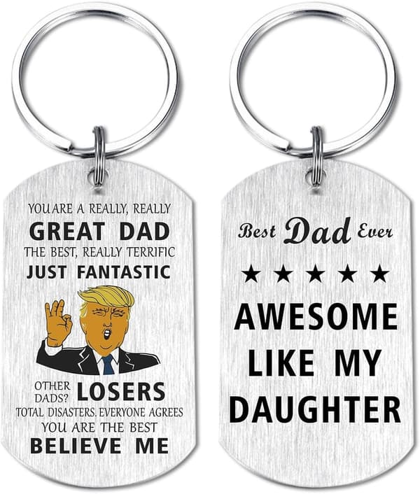 Father's Day Keychain for Dad -
