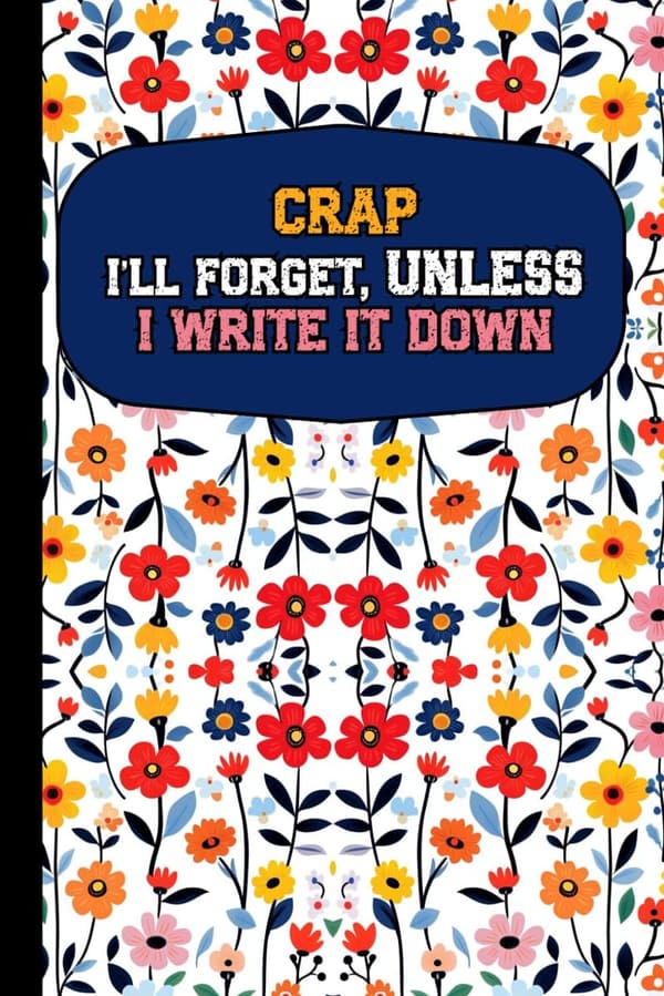 Funny Notebook Journal for Seniors - Great Gift for Over 50