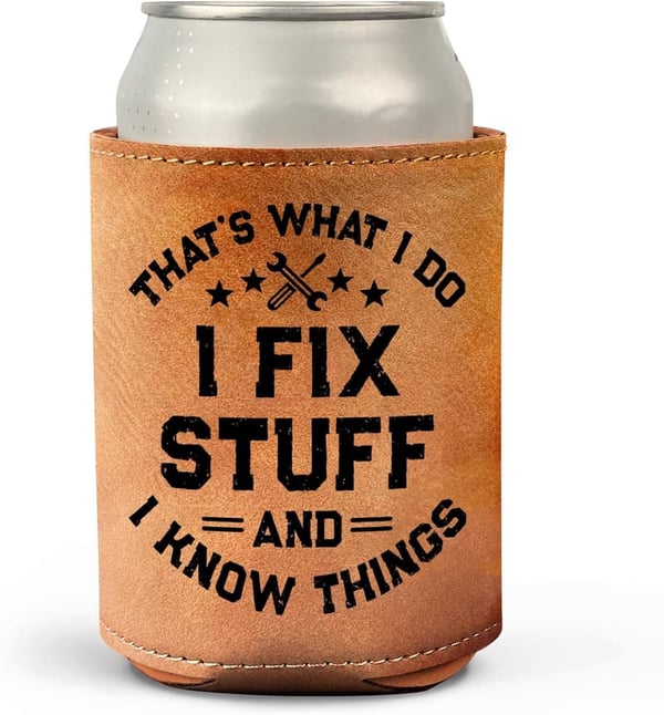 Unique Birthday Gifts for Dad - Men's Can Cooler