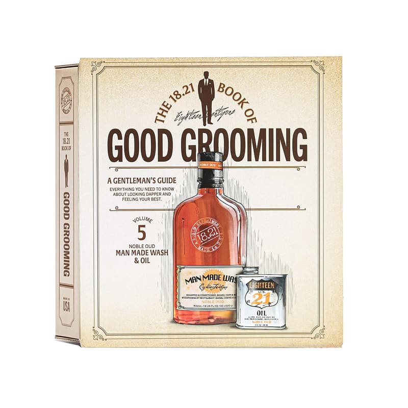 Men's Grooming Gift Set - 18.21 Man Made Essentials